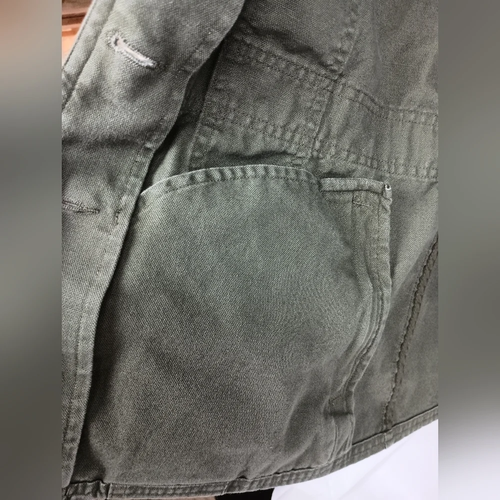 Olive Green Utility Chore DULUTH TRADING Women's‎ Jacket (#1,377)